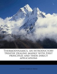 cover of the book Thermodynamics: an introductory treatise