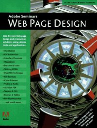 cover of the book Adobe seminars, Web page design