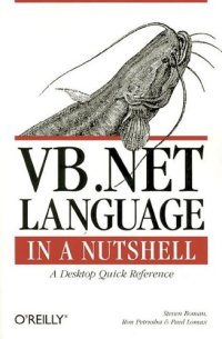 cover of the book VB.NET language in a nutshell: a desktop quick reference