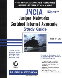 cover of the book JNCIA: Juniper Networks Certified Internet Associate: study guide