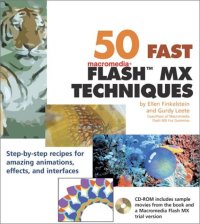 cover of the book 50 Fast Macromedia Flash MX Techniques