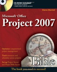 cover of the book Microsoft Project 2007 bible