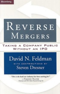 cover of the book Reverse mergers: taking a company public without an IPO