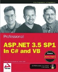 cover of the book Professional ASP.NET 3.5 SP1 edition: in C# and VB