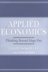 cover of the book Applied economics: thinking beyond stage one