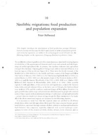 cover of the book Neolithic migrations: food production and population expansion