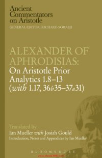 cover of the book On Aristotle Prior analytics, 1.8-13