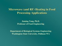 cover of the book Microwave (and RF) Heating in Food Processing Applications