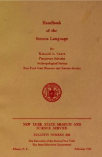 cover of the book Handbook of the Seneca Language