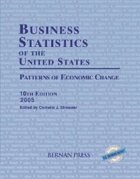 cover of the book Business Statistics of the United States