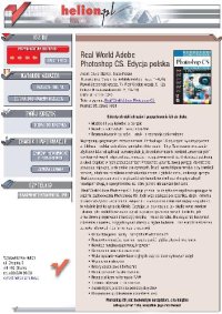 cover of the book Real World Adobe Photoshop Cs Edycja Polska - (Rwapcs) Helion Onepress Free Ebook Darmowy Ebook