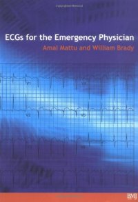 cover of the book ECG's for the Emergency Physician 1