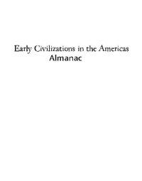 cover of the book Early Civilizations in the Americas. Almanac