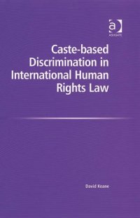 cover of the book Caste-based Discrimination in International Human Rights Law