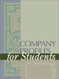 cover of the book Company Profiles for Students