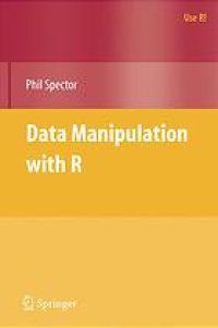 cover of the book Data manipulation with R