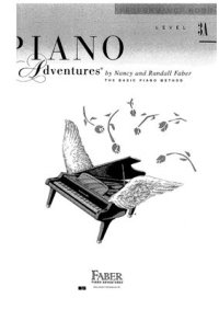 cover of the book Piano Adventures. Performance book. Level 3a