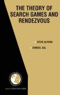 cover of the book The Theory of Search Games and Rendezvous