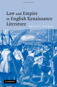 cover of the book Law and Empire in English Renaissance Literature