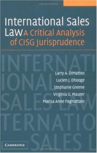 cover of the book International sales law