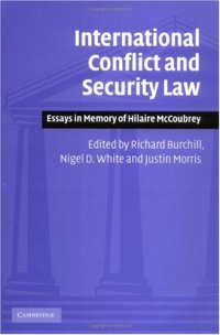 cover of the book International conflict security law