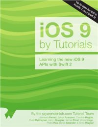 cover of the book iOS 9 by Tutorials: Learning the new iOS 9 APIs with Swift 2