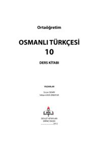 cover of the book Osmanlı türkçesi ders kitabı