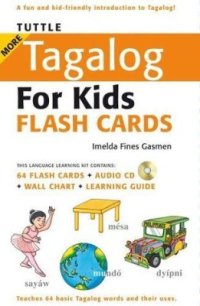 cover of the book More Tagalog for Kids Flash Cards