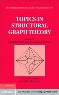 cover of the book Topics in Structural Graph Theory