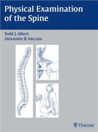 cover of the book Physical Examination of the Spine