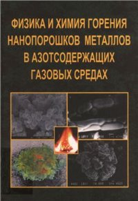 cover of the book Физика и химия горения нанопорошков металлов в азотсодержащих газовых средах