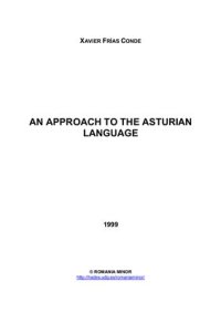 cover of the book An Approach To The Asturian Language