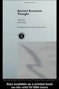 cover of the book Ancient economic thought