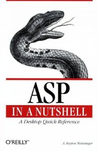 cover of the book ASP in a nutshell: a desktop quick reference