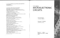 cover of the book Microelectronic Circuits