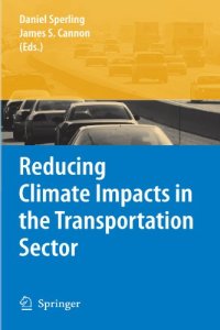 cover of the book Reducing Climate Impacts in the Transportation Sector