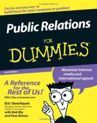 cover of the book Public Relations for Dummies