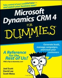 cover of the book Microsoft Dynamics CRM 4 for Dummies