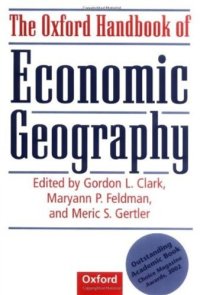 cover of the book The Oxford Handbook of Economic Geography