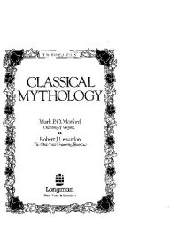 cover of the book Classical Mythology