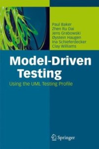 cover of the book Model-Driven Testing- Using the UML Testing Profile