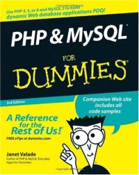 cover of the book PHP & MySQL For Dummies 3rd edition