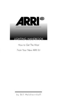 cover of the book ARRI Lighting Handbook