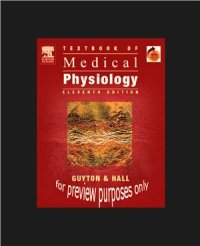 cover of the book Textbook of Medical Physiology. 11th Ed