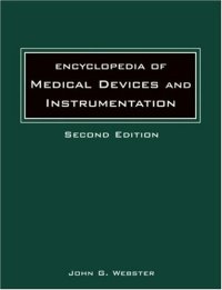 cover of the book Encyclopedia of Medical Devices and Instrumentation, 6 Volume Set