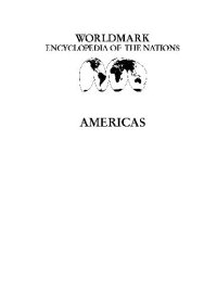 cover of the book Worldmark Encyclopedia of the Nations - Americas