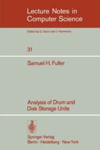 cover of the book Analysis of drum and disk storage units