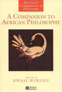 cover of the book A Companion to African Philosophy