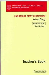 cover of the book Cambridge First Certificate Reading (Student book+Teaching book)