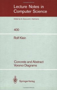 cover of the book Concrete and Abstract Voronoi Diagrams